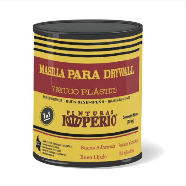 MASILLA PARA DRYWALL Y ESTUCO PLÁSTICO